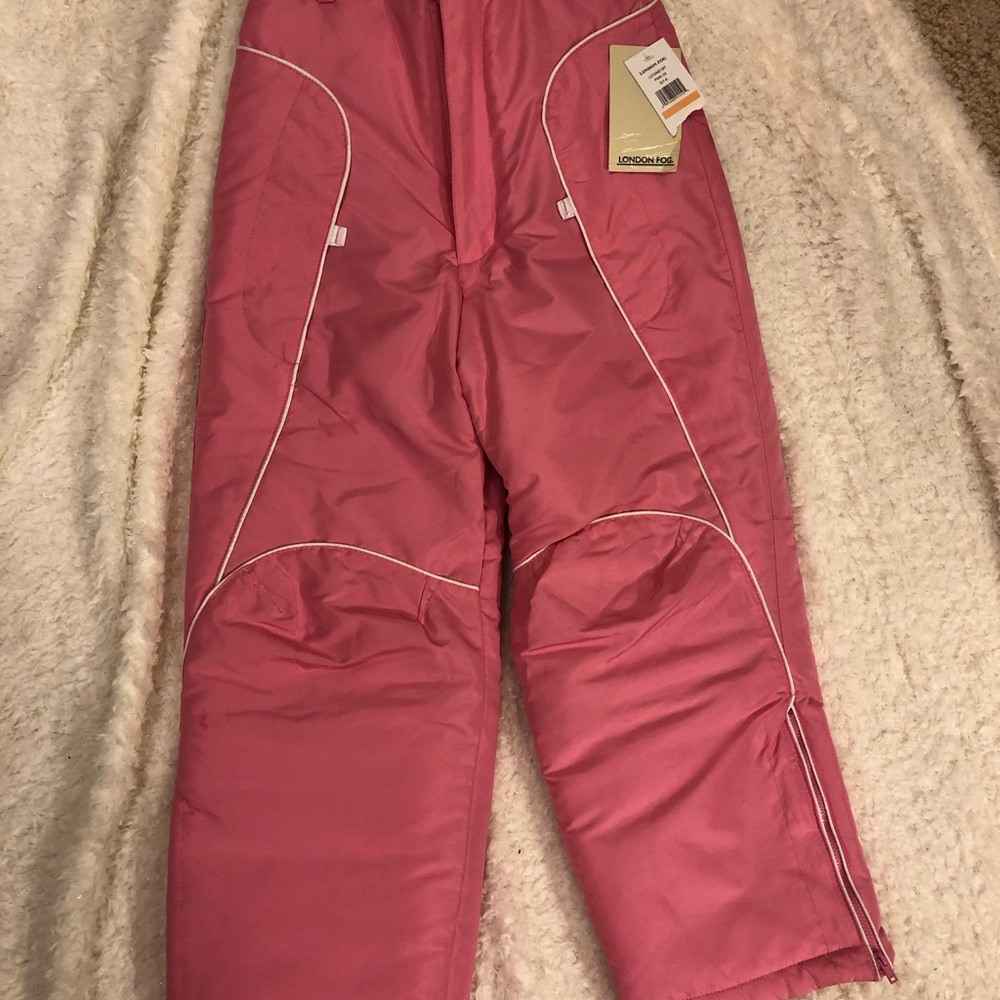 NWT Girls London Fog Snow/Ski Pants